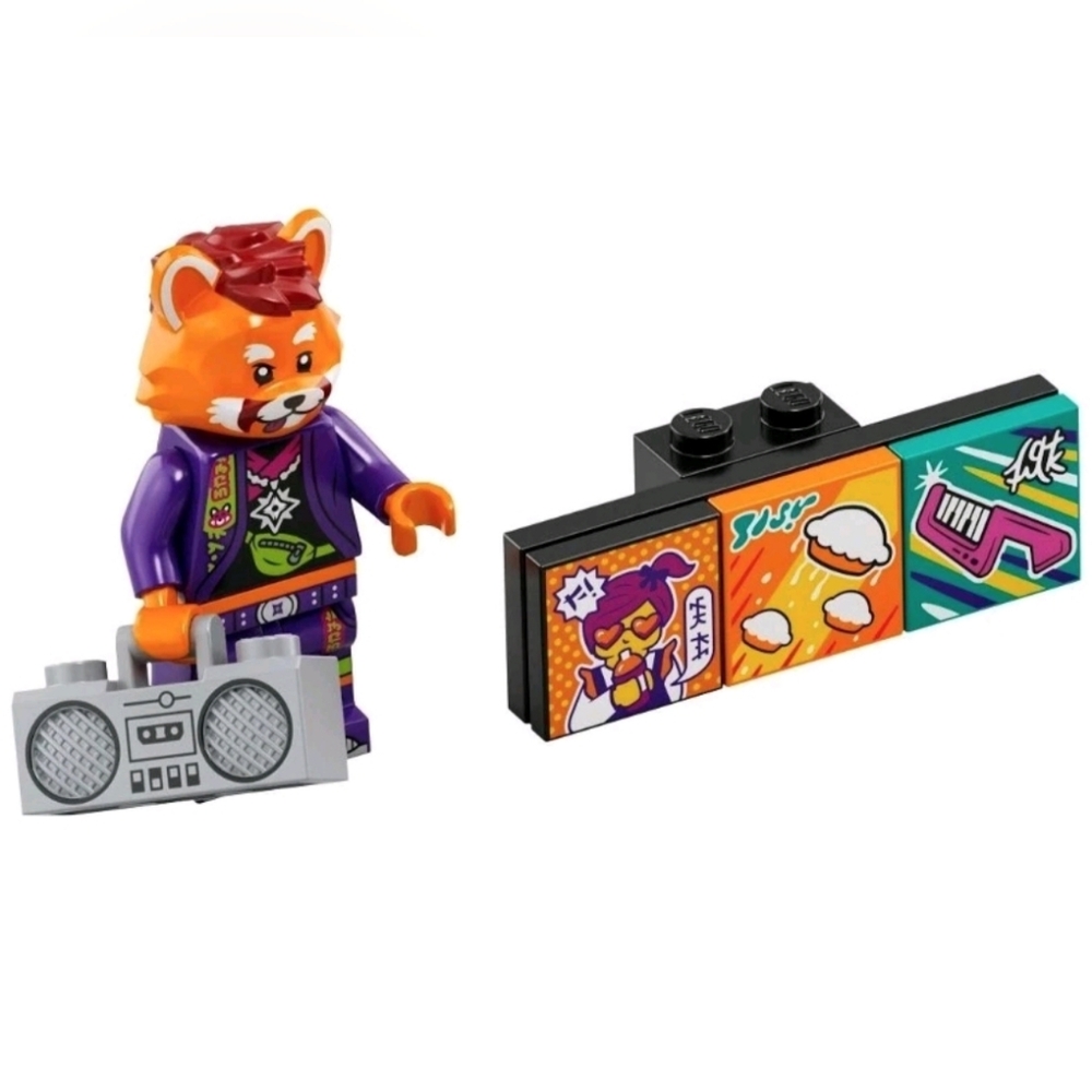 Lego Vidiyo 43101 Panda Dancer Minifigure NWT Building Toy Set Series 1